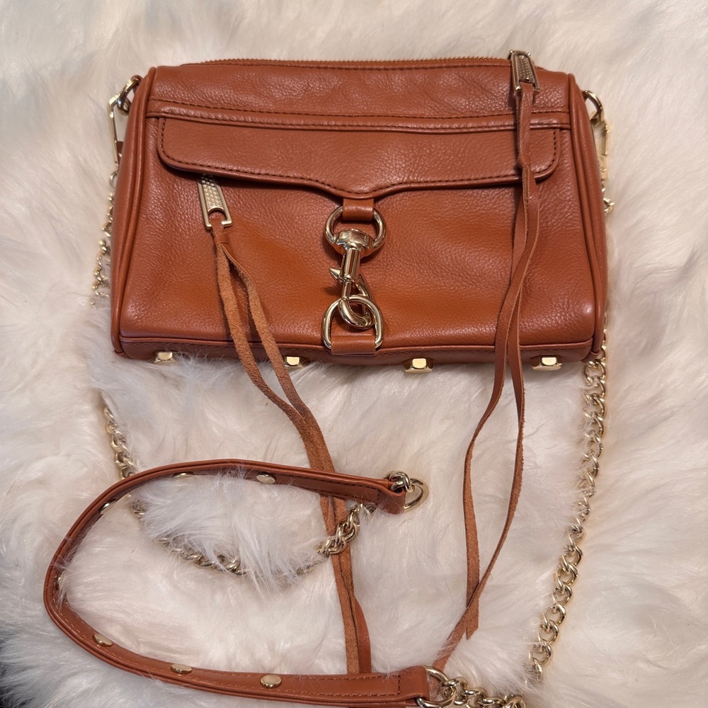 Women Rebecca Minkofff leather crossbody bag NWOT